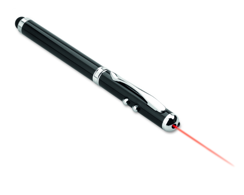 Długopis i wskaźnik laserowy czarny MO8097-03 (1)