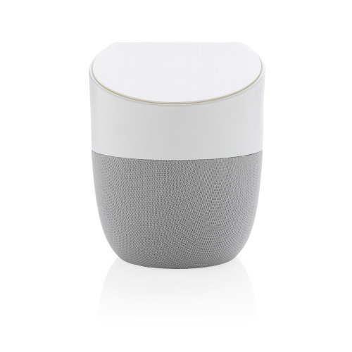 Domowy głośnik bezprzewodowy 5W, ładowarka bezprzewodowa 5W Biały, srebrny P328.123 (3)