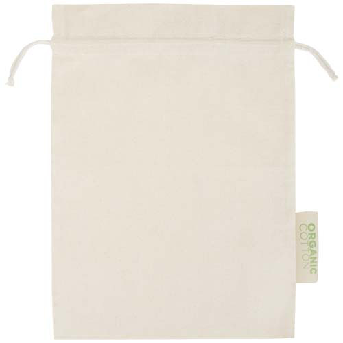 Odisha organiczna torba prezentowa z certyfikatem OCS o gramaturze 140 g/m² — 42 x 30 cm Naturalny 12079806 (2)