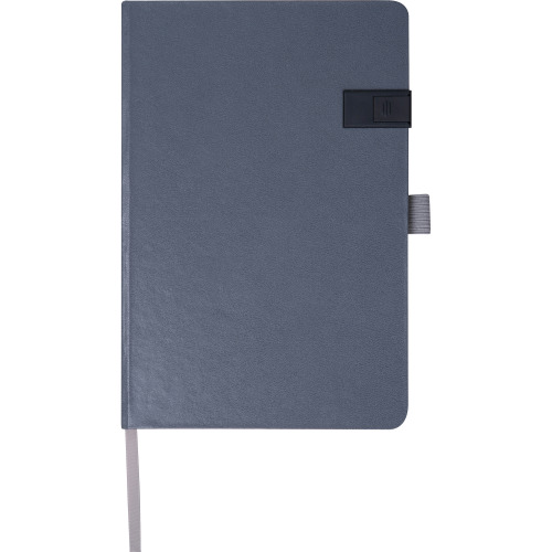 Notatnik A5 w linie z USB 16GB FRANCESCO Ciemnoszary 3539377 (16)