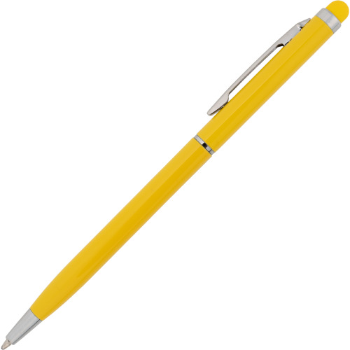 Długopis metalowy touch pen NEW ORLEANS żółty 337808 (1)