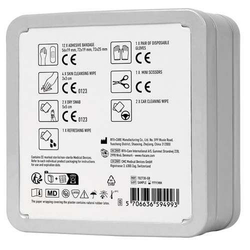 MyKit samochodowa apteczka pierwszej pomocy w puszce Biały 1Z263201 (1)