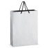 Papierowa torba prezentowa FSC 30 x 12 x 40 cm 200 g/m² Srebrny LT91517-N0005  thumbnail
