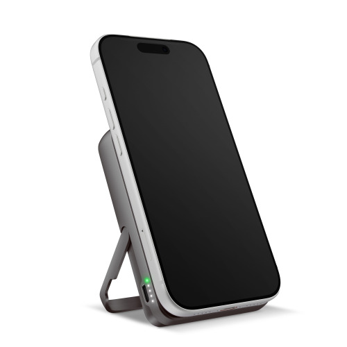 Fresh 'n Rebel Powerbank bezprzewodowy 10000 mAh kompatybilny z MagSafe Ciemnoszary LT49745-N0060 (5)
