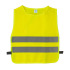 Kamizelka dziecięca odblaskowa | Nestana żółty VA074-08  thumbnail