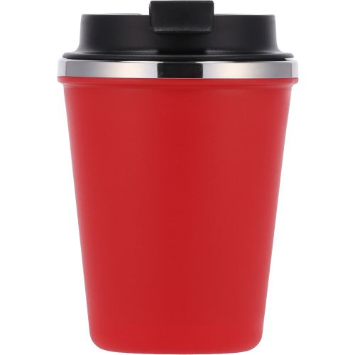 Kubek termiczny 350 ml z powłoką z recyklingu METODY Czerwony 8496205 (3)