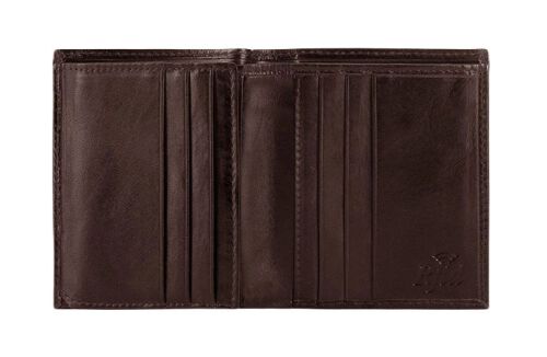 Męski portfel WITTCHEN ze skóry mały Brąz WITT26-1-422 (1)