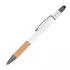 Długopis aluminiowy antystres touch pen MANUELA Biały 1387606 (1) thumbnail