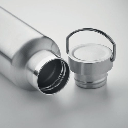 Butelka podwójna ścianka500 ml Srebrny mat MO2107-16 (2)