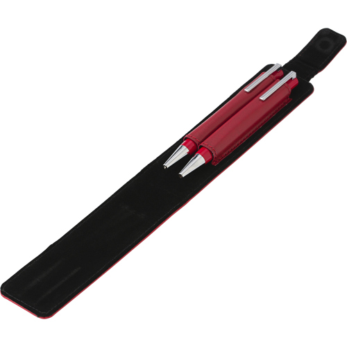 Zestaw piśmienny, ołówek mechaniczny i długopis czerwony V1559-05 (3)