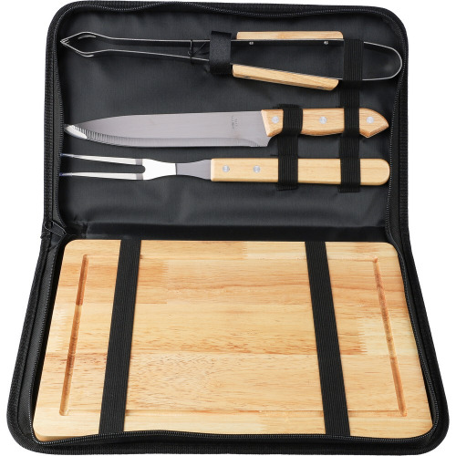 Zestaw do grilla Czarny VA488-03 (7)