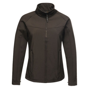 Kurtka Softshell Damska Slim Wodoodporna - Navy & Navy