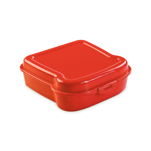 Pudełko śniadaniowe "kanapka" czerwony V9525-05 (3)