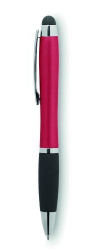 Długopis z lampką czerwony MO9142-05 (1)