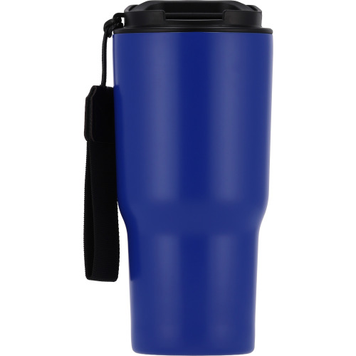 Kubek termiczny 550 ml ze stali z recyklingu DANA Niebieski 8523904 (1)