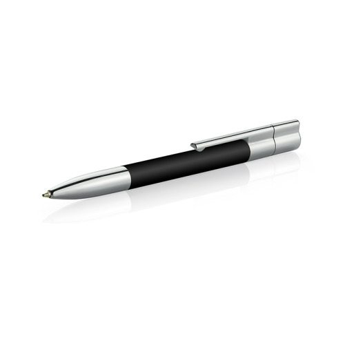 Długopis z pamięcią USB BRAINY 16 GB Czarny 44300-02 (5)