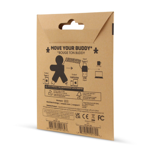 2064 | Xoopar Buddy Eco Charging Cable Biały LT41000-N0001 (5)