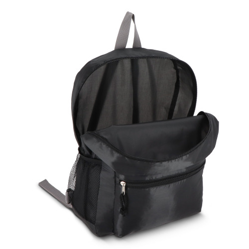 R-PET 190T Lekki plecak 30,5 x 12,7 x 42 cm 16 l Czarny LT95363-N0002 (1)