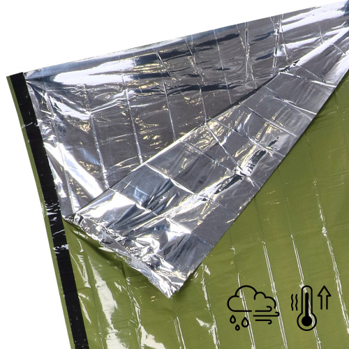 Śpiwór termiczny do sytuacji awaryjnych w terenie Dried Green LT94580-N0049 (6)