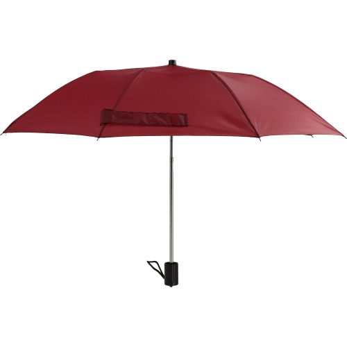 Parasol manualny Ø81 cm LILLE Bordowy 518802 (2)