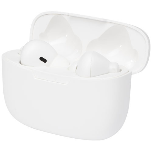 Essos 2.0 automatycznie parujące się bezprzewodowe słuchawki douszne z technologią True Wireless i futerałem Biały 12429001 (6)