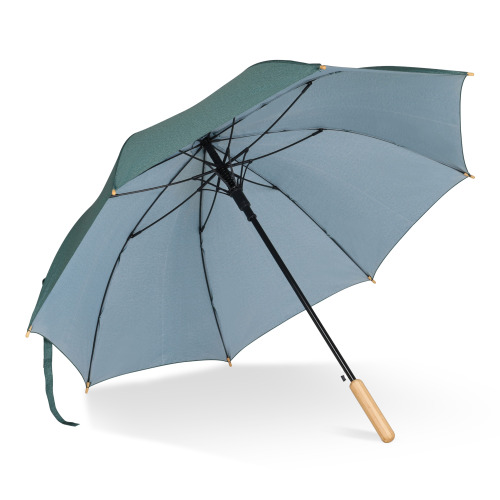 Składany parasol 25” z plastiku z recyklingu Ciemnozielony LT97114-N0030 (2)