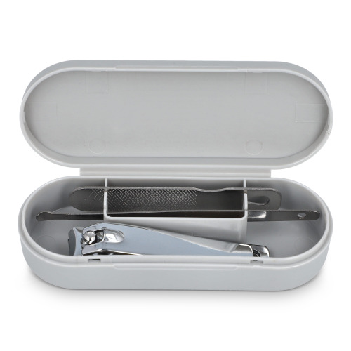 3-częściowy zestaw do manicure Mira Szary LT92737-N0061 (3)