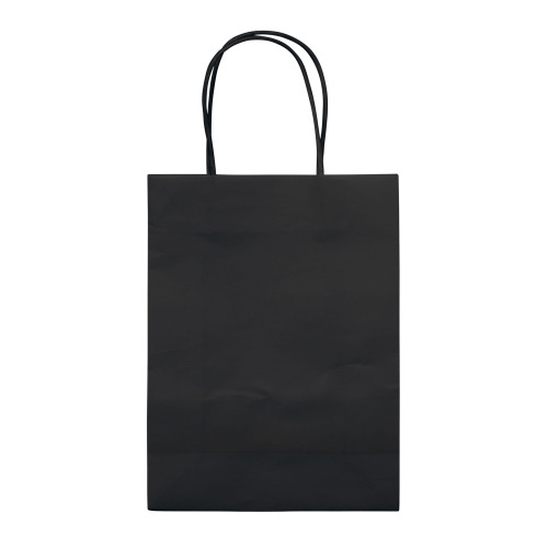 Mała Torba Papierowa Eco 120g/m² Czarny LT91716-N0002 (2)