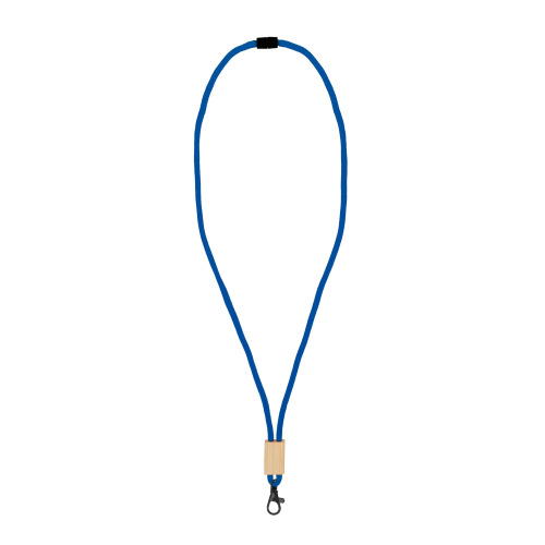 Paracord R-PET lanyard Niebieski LT95306-N0011 