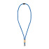 Paracord R-PET lanyard Niebieski LT95306-N0011  thumbnail