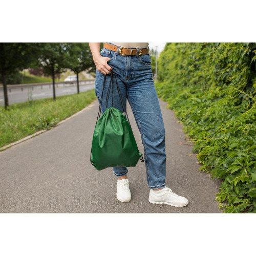 Worek ze sznurkiem RPET B'RIGHT | Ruth Czarny V0951-03 (8)