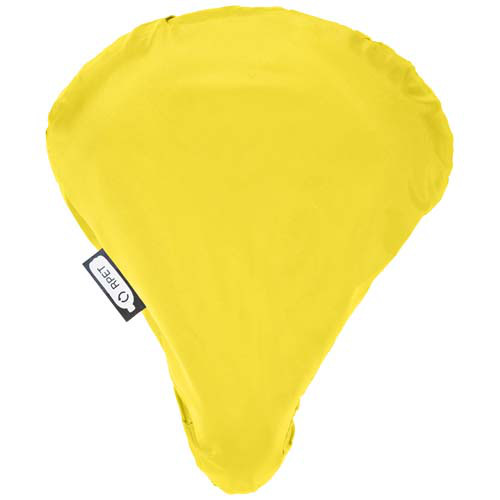 Pokrowiec na siodełko rowerowe Jesse z PET z recyklingu Żółty 11402111 (2)