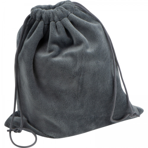 Zestaw podróżny poduszka, opaska, zatyczki do uszu SYLVIA Szary 6142907 (2)