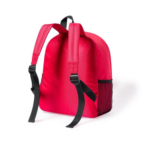 Plecak RPET, rozmiar dziecięcy czerwony V8286-05 (1)
