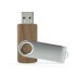 Pamięć USB TWISTER WALNUT 8 GB Brązowy 44014  thumbnail