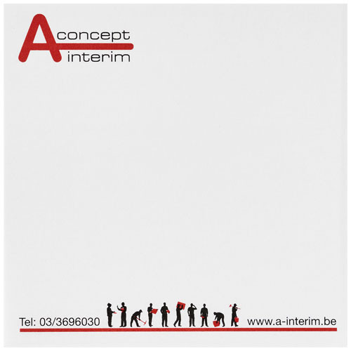 Karteczki samoprzylepne Sticky-Mate® 75x75 Biały 21093004 (1)