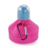 Bidon, składana butelka sportowa 600 ml z karabińczykiem różowy V7619-21 (1) thumbnail