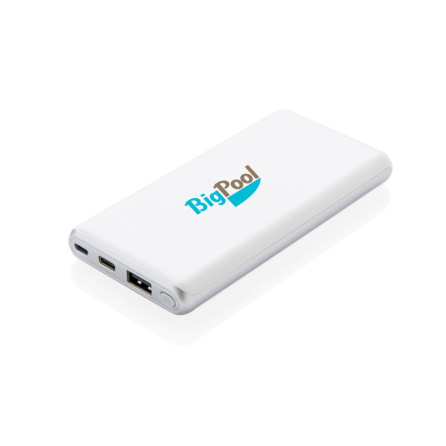 Ultra szybki power bank 10000 mAh z PD Biały P324.673 (7)