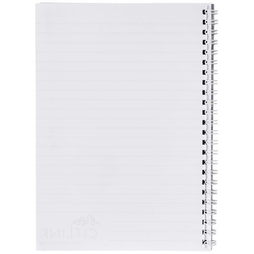 Notatnik Desk-Mate® w formacie A5 z przedziałką Biały 21251002 (5)