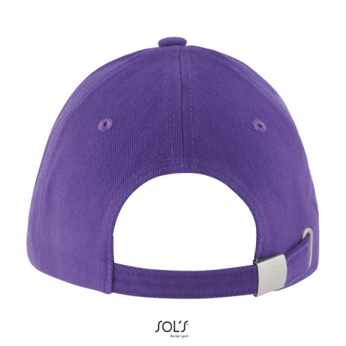 LONG BEACH Czapka 5 pan. Dark Purple S00594-DA-M (2)