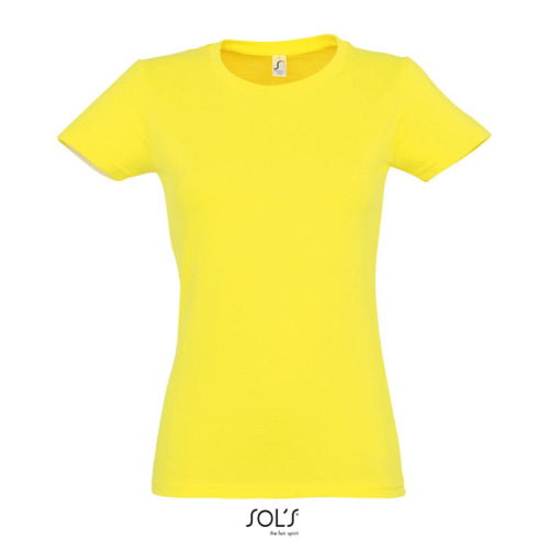 IMPERIAL WOMEN T-SHIRT 190g Lemon S11502-LE-S 