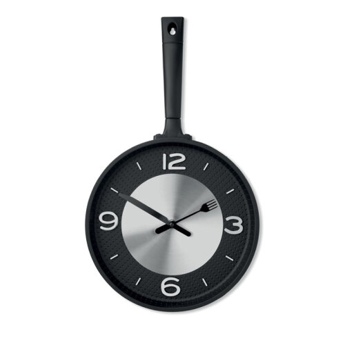 Zegar patelnia czarny MO9410-03 