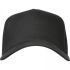 Czapka z daszkiem bawełniana 5 paneli 290 g/m2 AXEL Czarny 5391803 (3) thumbnail