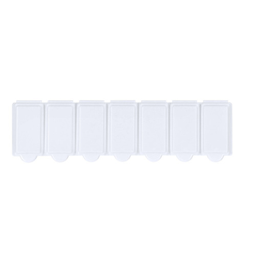 Pojemnik na tabletki z 7 przegrodami Biały VA315-02 (2)