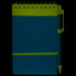 Notatnik (70 kartek) z długopisem czarny V2835-03  thumbnail