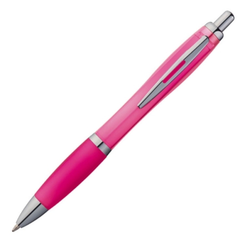 Długopis plastikowy MOSCOW różowy 168211 (2)