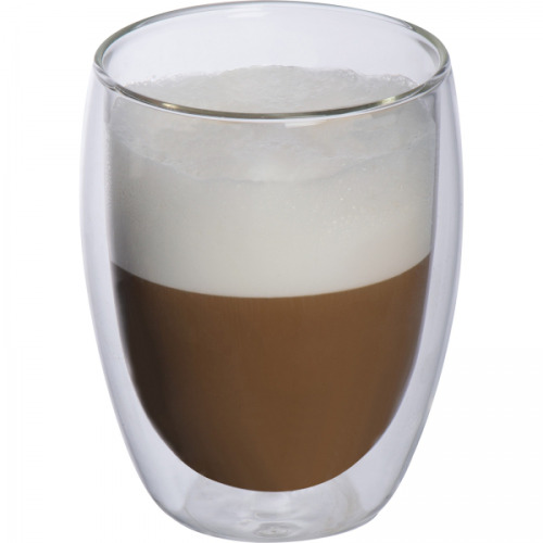 Szklanki do cappuccino 350 ml 2 szt. Przeźroczysty 8382366 (3)