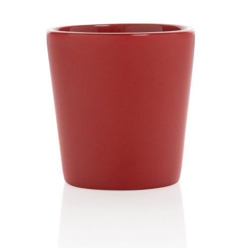 Kubek ceramiczny 300 ml czerwony P434.054 (2)