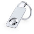 Prostokątny brelok do kluczy z motywem sportowym Srebrny V8959-32D  thumbnail
