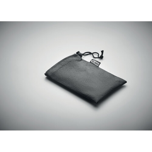 Ręcznik z etui, RPET czarny MO9918-03 (3)